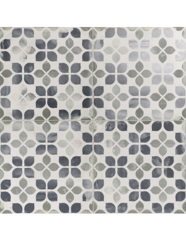 Azulejos porcelánico Calvin azul 58x58 cm Muestra color