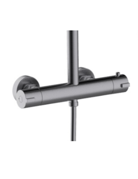 Columna de ducha termostática Up Urban gunmetal CLEVER (Termostato)