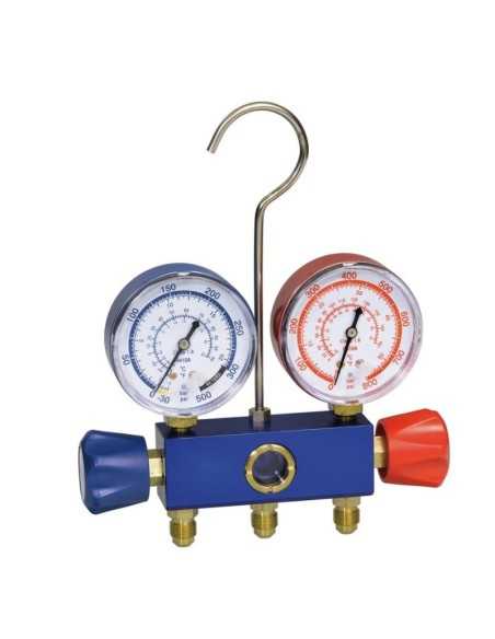 Manómetro analógico de 2 vías SEGO MANFL SUPEREGO. Principal.