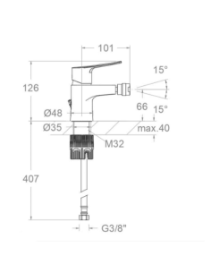 Grifo bidet Arkadia RAMON SOLER 2