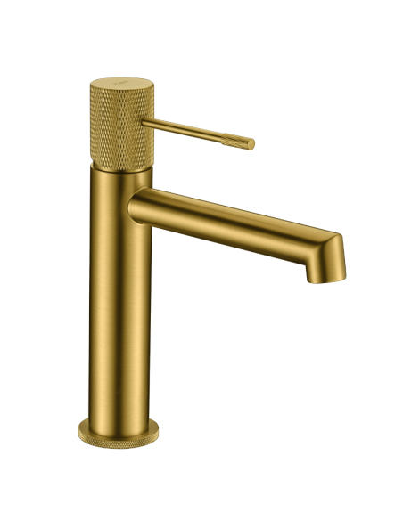 Grifo lavabo oro cepillado Line IMEX