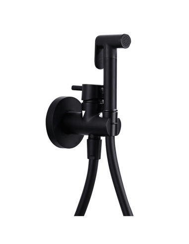 Ducha bidet negra empotrada Munich IMEX