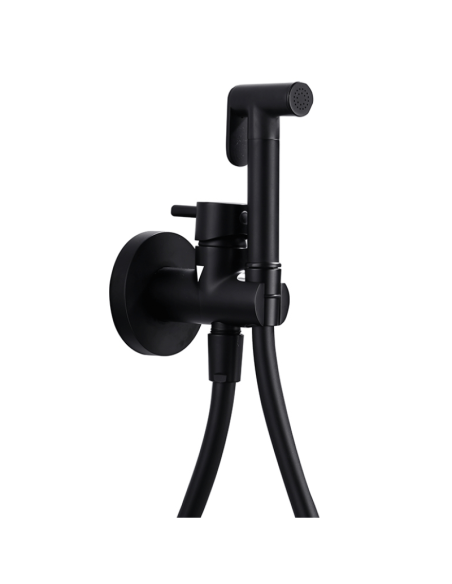 Ducha bidet negra empotrada Munich IMEX