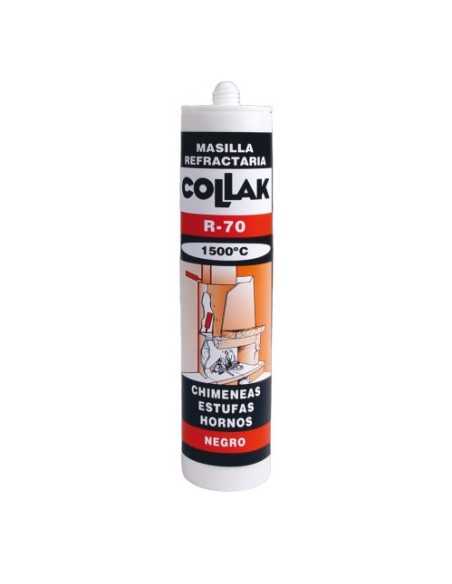 Masilla refractaria negra 300 ml. Principal Masilla refractaria negra 300 ml. Principal