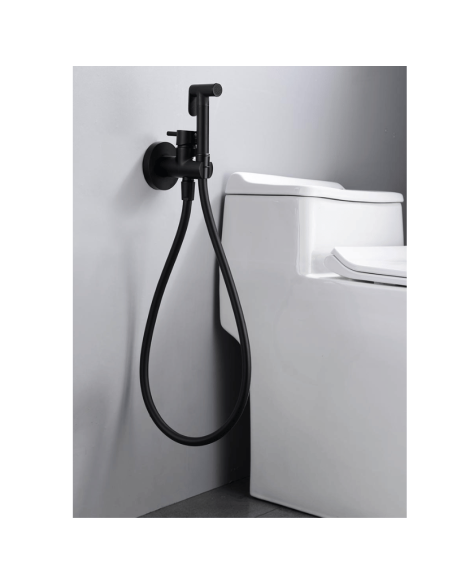 Ducha bidet negra empotrada Munich IMEX (Ambiente1)