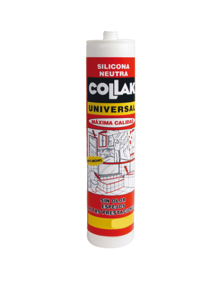Silicona espejo 280 ml transparente COLLAK. Principal
