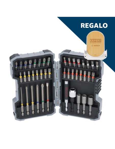 Juego de puntas Bosch 43 piezas + gorro de regalo