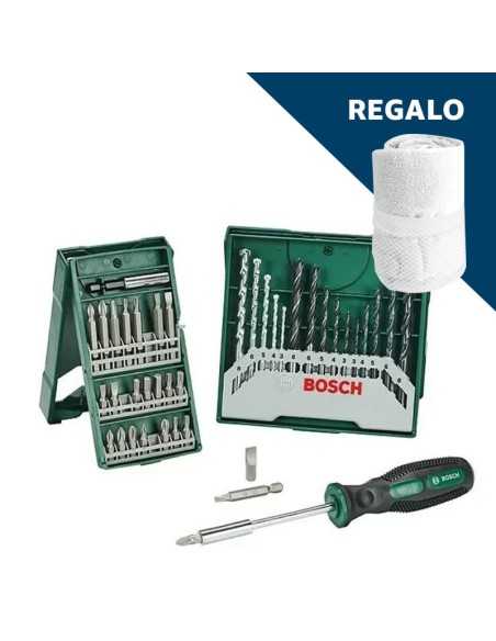 Juego de brocas y puntas X-Line Mini BOSCH + ¡Toalla gimnasio de Regalo!
