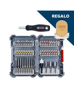 Juego de puntas destornillador 45 piezas Bosch · Pereda