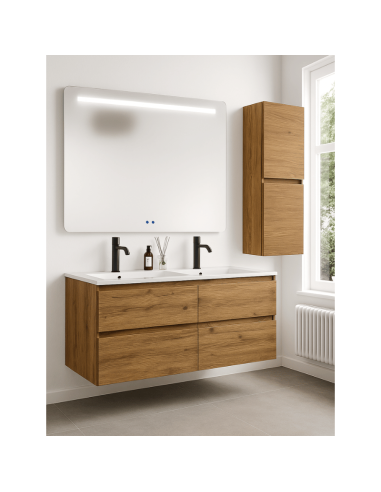 Mueble de baño madera suspendido KARMA · Pereda