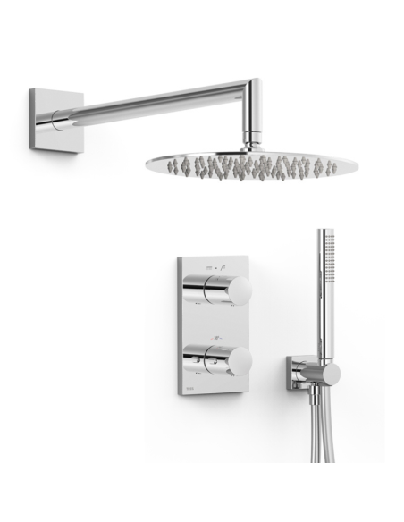 Kit de grifo termostático emptorado 2 vías Therm box TRES