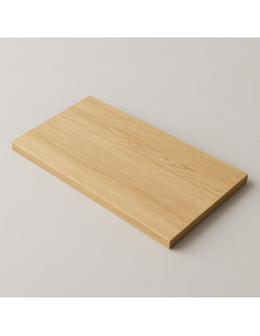 Tapa para mueble de baño color madera bambú