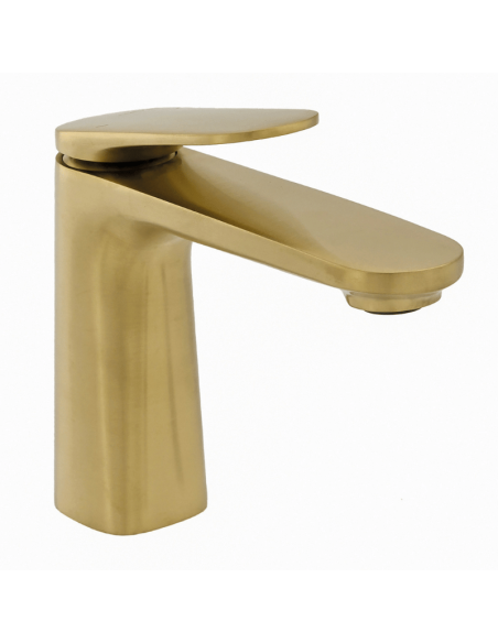 Grifo lavabo oro cepillado Velvet CLEVER