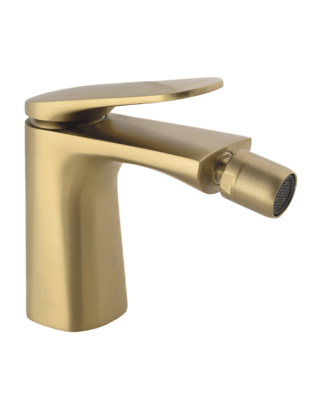 Grifo bidé oro cepillado Velvet CLEVER