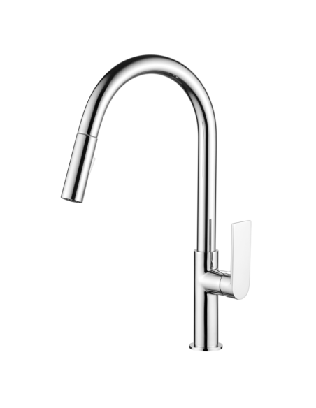Grifo cocina extraíble cromado Alpha AQG