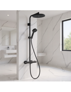 Columna ducha Activera S Showerpipe 240 HANS GROHE negro mate 2