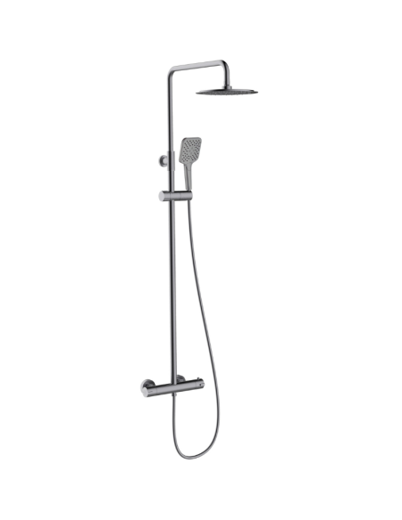 Columna de ducha termostática Up Urban gunmetal CLEVER