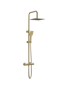 Columna ducha termostática blanca Nite AQG 2