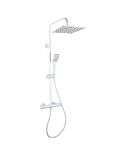 Columna ducha termostática blanca Nite AQG