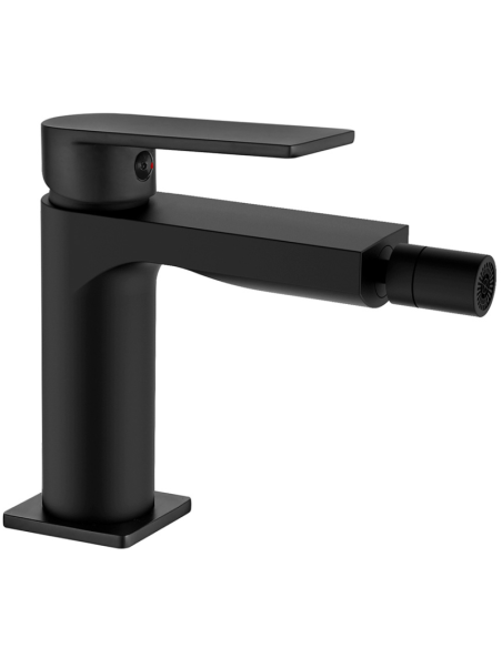 Grifo bidé negro Alpha AQG