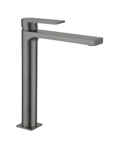 Grifo lavabo alto gunmetal Alpha AQG