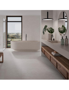 Azulejo blanco pared 30x90 cm Amalfi