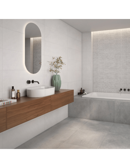 Azulejo pared beige 30x90 cm Essen KERABEN