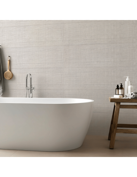 Azulejo para baño pared 30x90 cm Essen concept beige KERABEN