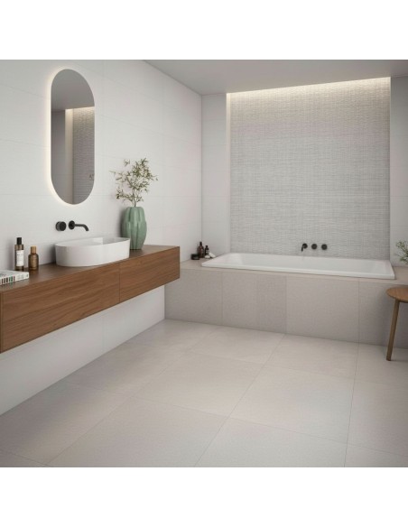 Azulejo porcelánico rectificado Essen beige 60x60 cm Keraben