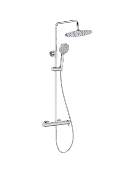 Columna de ducha Vega plus cromada ROCA