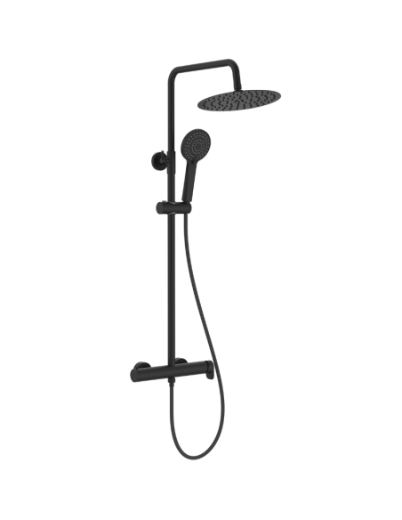 Columna de ducha Vega plus color negro ROCA