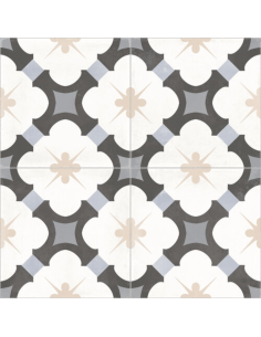 Azulejo porcelánico Aldana Midnight 58x58 cm 2