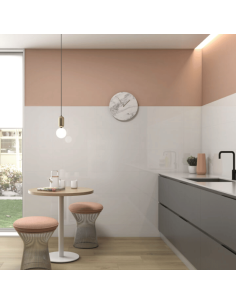 Azulejo blanco pared 30x90 cm KERABEN