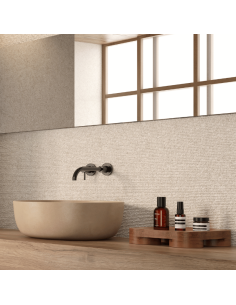 Azulejo porcelanico 60x120 cm Everest Matrix Arena beige 2
