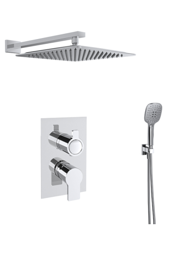 Kit ducha empotrada cuadrada Blautherm RAMON SOLER | Pereda