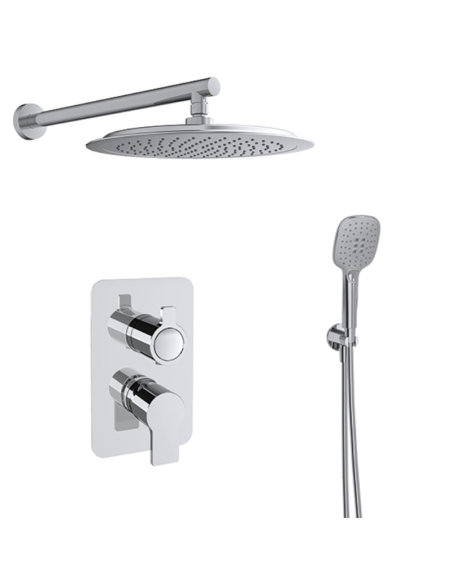 Kit ducha empotrada redonda Blautherm RAMON SOLER