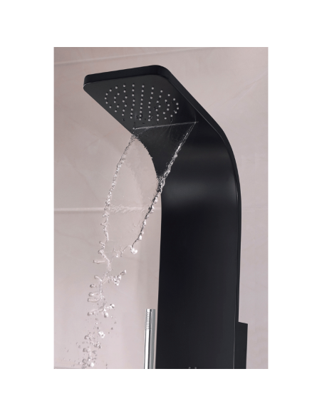 Ducha hidromasaje termostática Noir AQG | Pereda