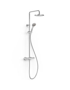 Columna ducha termostática telescópica Baseplus TRES