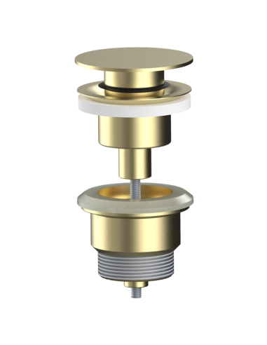 Válvula click clack Luck oro cepillado AQG