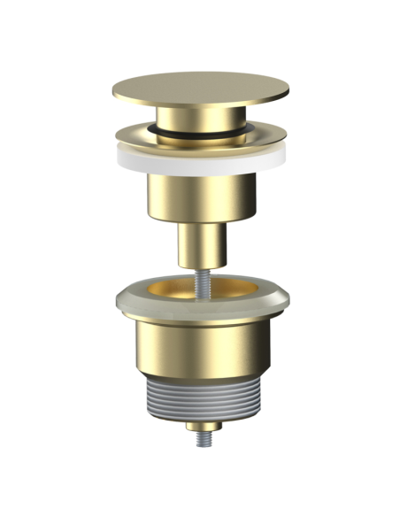 Válvula click clack Luck oro cepillado AQG