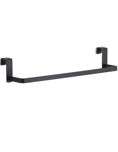 Toallero mueble baño negro Tosca GEDY