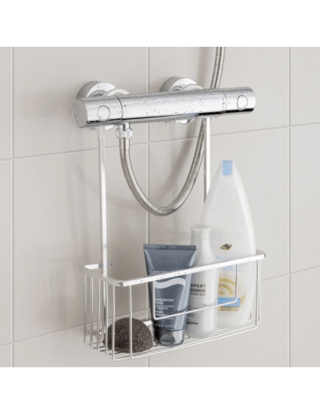 Estante ducha con colgador grifo Aluminium TATAY