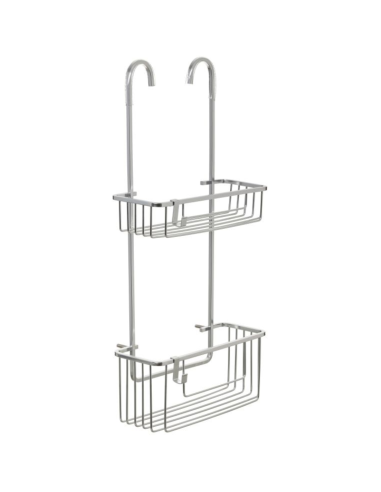 Estante ducha doble para grifo Aluminium TATAY