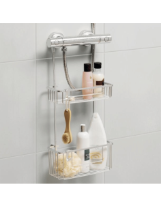 Estante ducha doble para grifo Aluminium TATAY 2