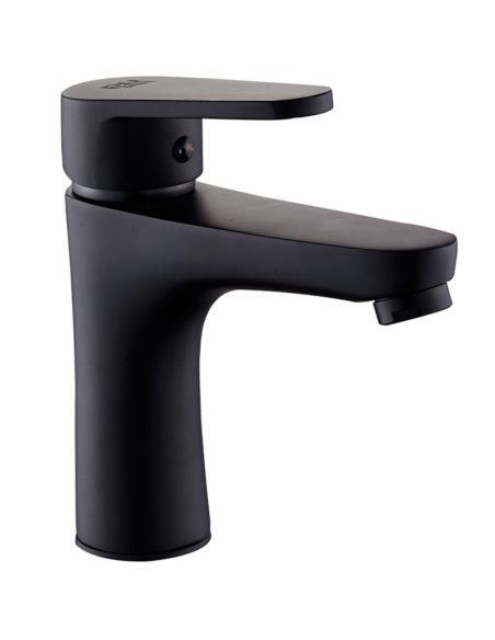 Grifo de lavabo negro Bidasoa