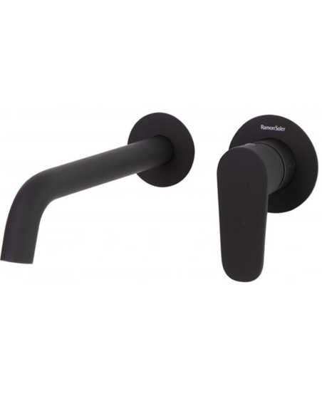 Grifo lavabo empotrado Alexia negro RAMON SOLER