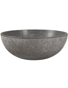 Lavabo sobre encimera gris Terranova