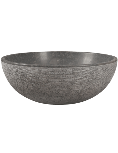 Lavabo sobre encimera gris Terranova