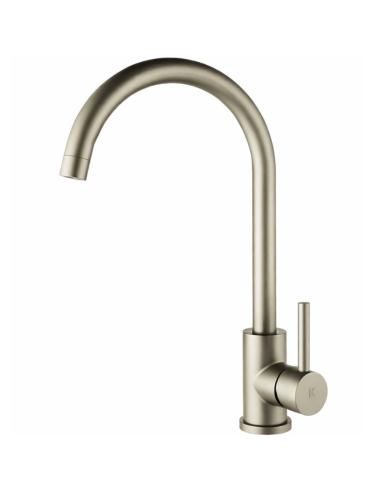 Grifo cocina oro cepillado Plenum