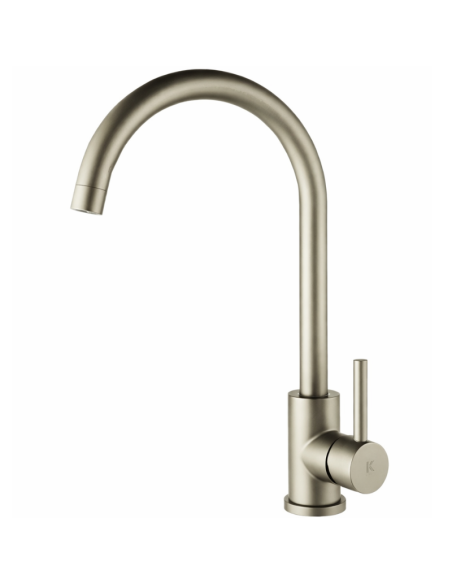 Grifo cocina oro cepillado Plenum